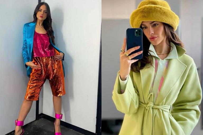 Con hermosa postal, Eiza González desea Feliz Año Nuevo