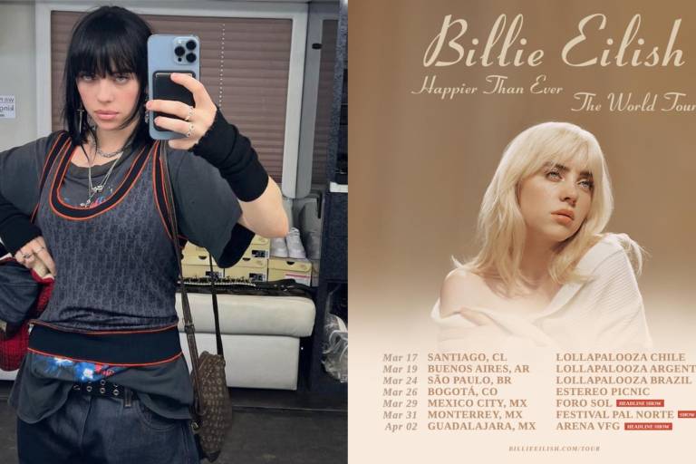 Billie Eilish anuncia su gira de conciertos con tres fechas en México