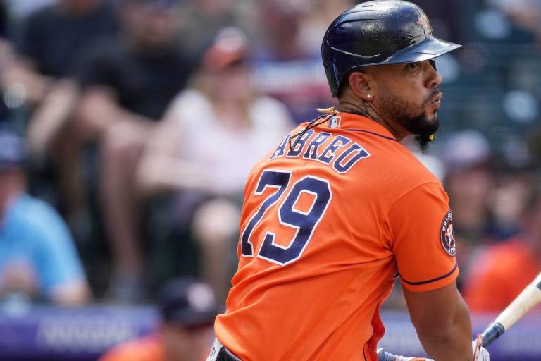Abreu ingresa a la lista de lesionados de Astros