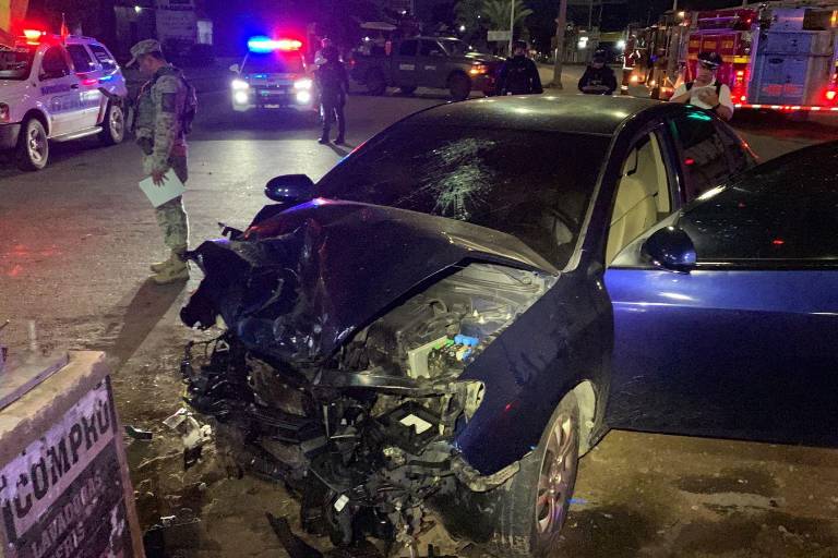 Accidente vial deja cinco militares heridos y otro lesionado, en Culiacán