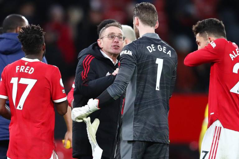 Ralf Rangnick debuta con la victoria del Manchester United ante el Crystal Palace