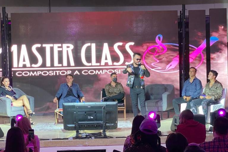 Ellos son los ‘midas’ del regional mexicano y comparten con jóvenes sus secretos para componer