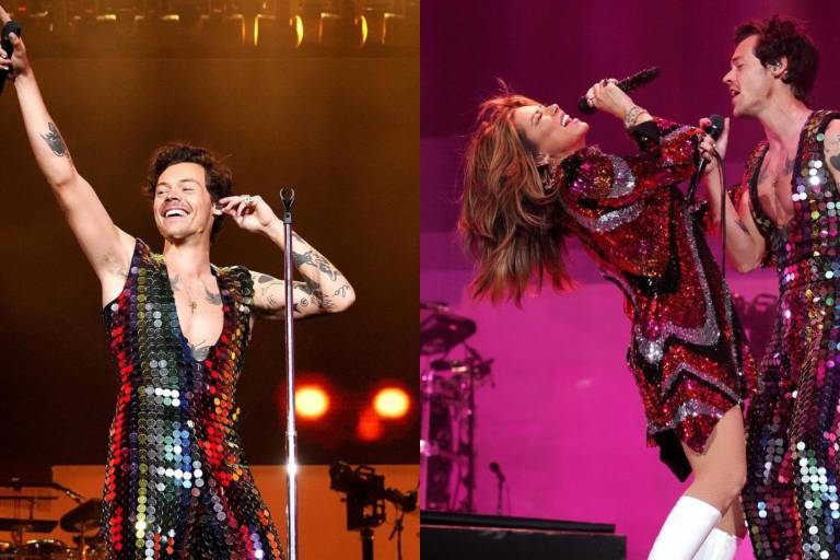 Harry Styles canta ‘Man! I Feel Like a Woman!’ junto a Shania Twain