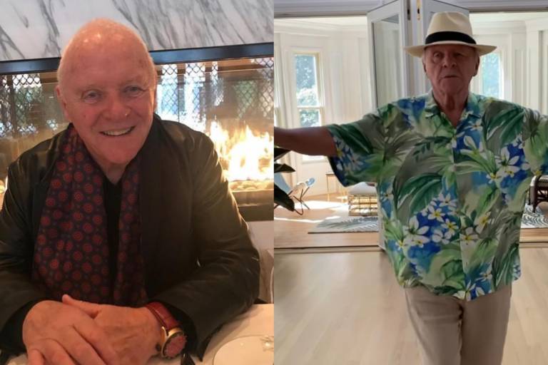 Anthony Hopkins baila al ritmo de ‘La pollera colorá’