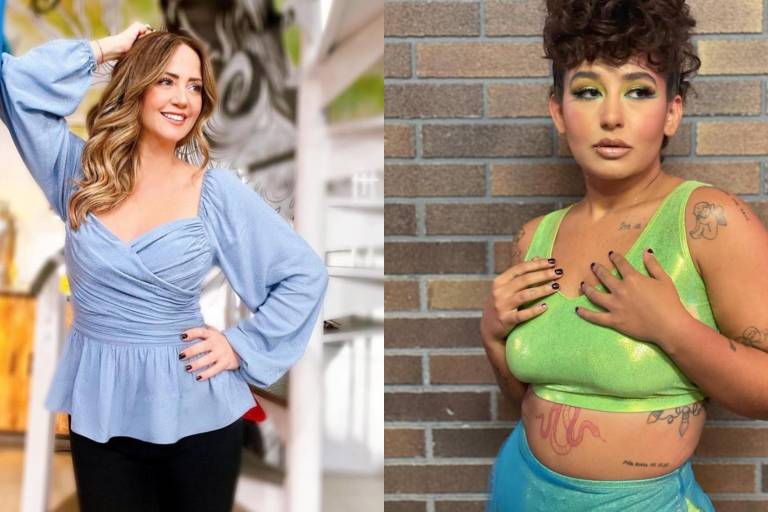 Andrea Legarreta critica el peso de Romina Marcos
