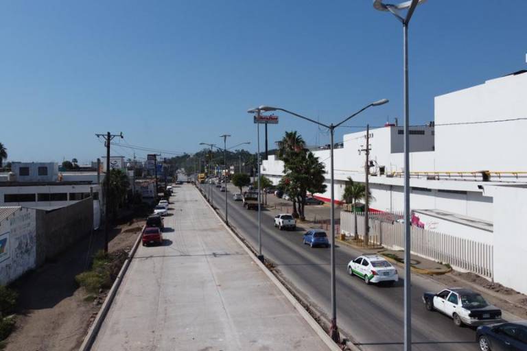 Reportan constructoras que está casi lista la avenida Gabriel Leyva en Mazatlán