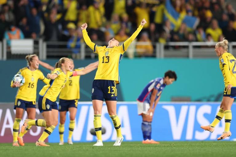 Suecia vence a Japón y se mete entre las cuatro mejores del torneo