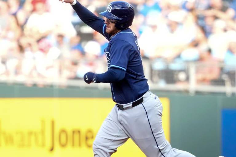 Joya de Bradley y el bate de Jansen impulsan triunfo de Rays sobre Reales