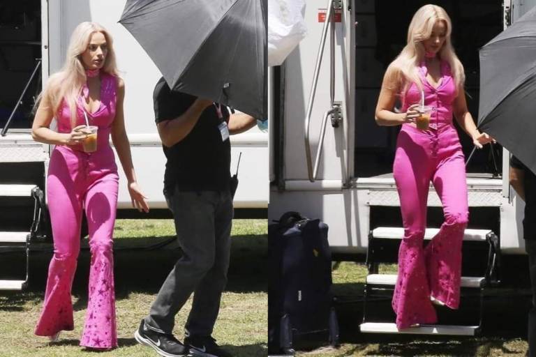 Nuevas fotos de Margot Robbie como ‘Barbie’ se filtran en redes sociales