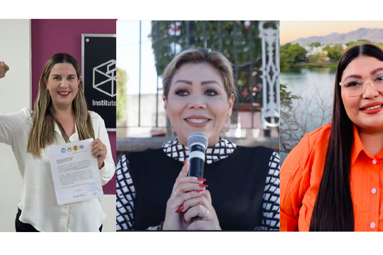 Candidatas de Rosario que van por la alcaldía dejan postulación a regiduría, pero designan a familiares