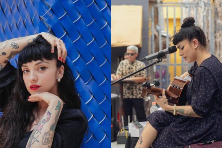 Mon Laferte brinda concierto en el Cereso Femenil de Ciudad Obregón