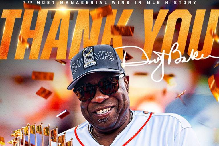Dusty Baker anuncia su retiro como dirigente