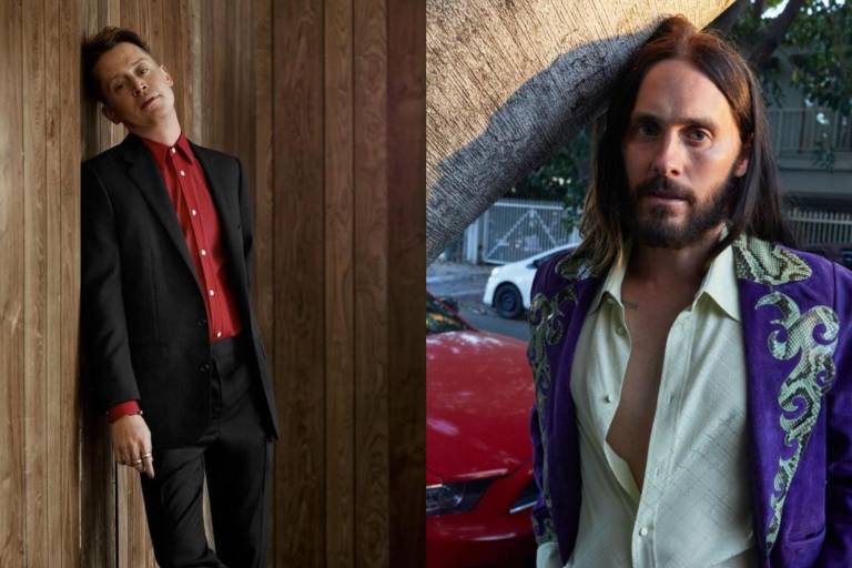 Macaulay Culkin y Jared Leto desfilan en pasarela de Gucci