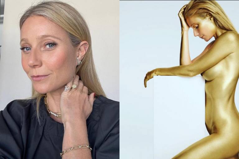 Gwyneth Paltrow posa desnuda para celebrar sus 50 años