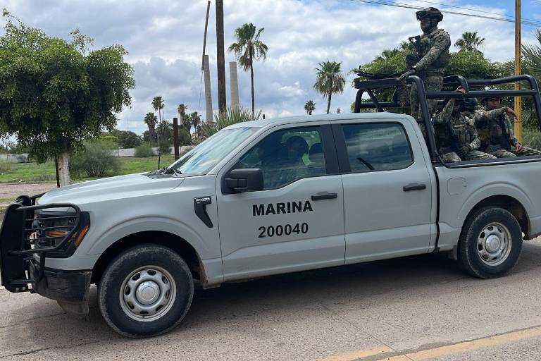 Operativo de la Marina y el Ejército moviliza a fuerzas federales en Las Tapias, Culiacán