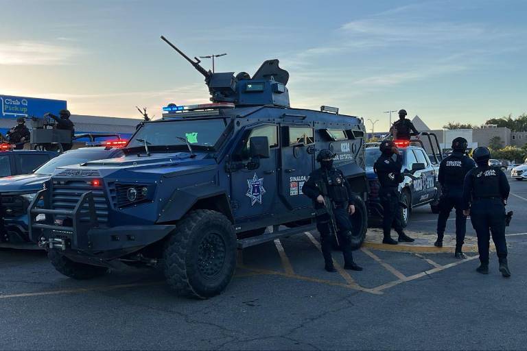 Despliegan un gran operativo de seguridad para la noche de Año Nuevo, en Culiacán