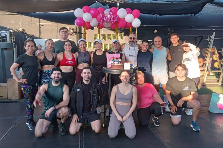 Con burpees, celebra Jaqueline Bojórquez su cumpleaños