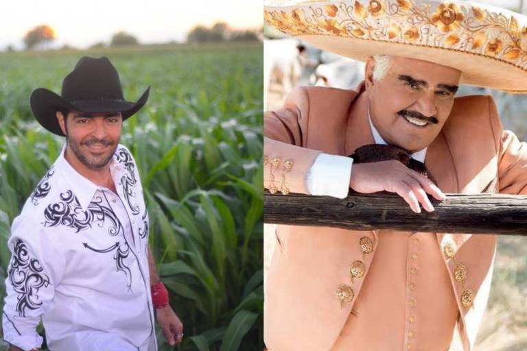 Se filtran las primeras imágenes de Pablo Montero como Vicente Fernández
