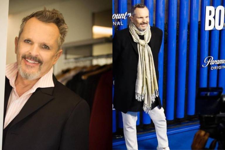 Miguel Bosé reaparece para presentar su bioserie