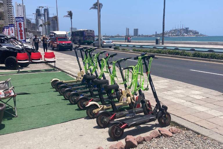 Reforzarán medidas para uso de scooters eléctricos en Mazatlán