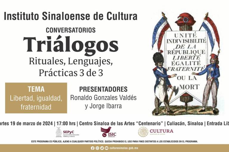 Invitan a ciclo de conferencias en el Centro Sinaloa de las Artes