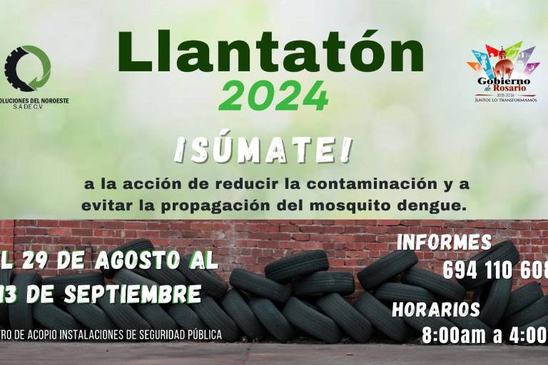 Llaman a participar en el primer ‘Llantatón’ en Rosario