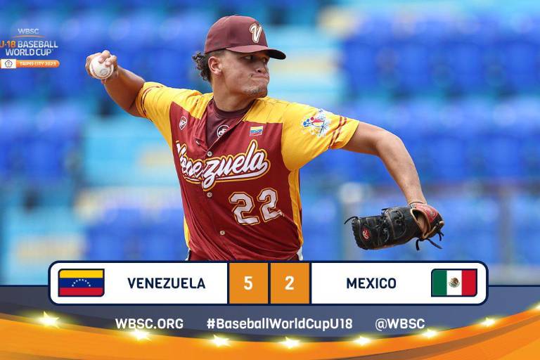 México pierde ante Venezuela en el Mundial Sub 18