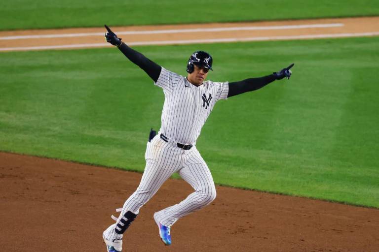 Soto y Stanton suenan jonrones, Yanquis vence a descontrolados Guardianes al abrir serie