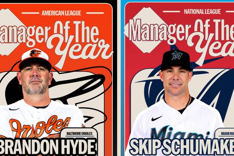 Skip Schumaker y Brandon Hyde son los Mánagers del Año del 2023