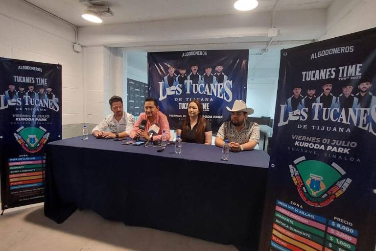 Los Tucanes de Tijuana llegarán con su Tucanes Time el 1 de julio a Guasave