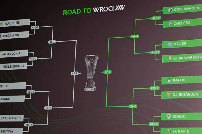 Definen los octavos de final de la Conference League