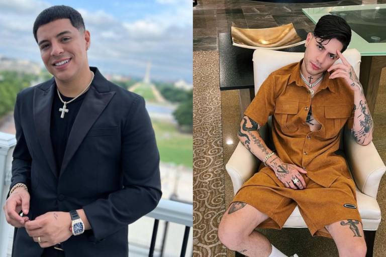 Eduin Caz y Juan de Dios Pantoja disfrutan lujosa cena en Miami