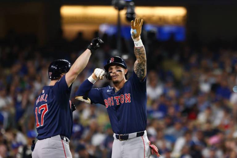 Jonrón de Jarren Durán no alcanza y Medias Rojas pierden en Los Ángeles