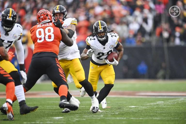 Steelers vencen a Bengals y vuelven a la senda del triunfo