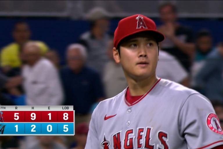 Maestría en Miami: Ohtani poncha a 10 y pega el hit decisivo