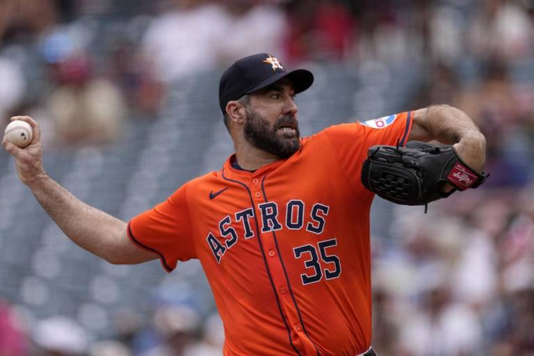 Justin Verlander, descartado de su salida el sábado ante los Tigres