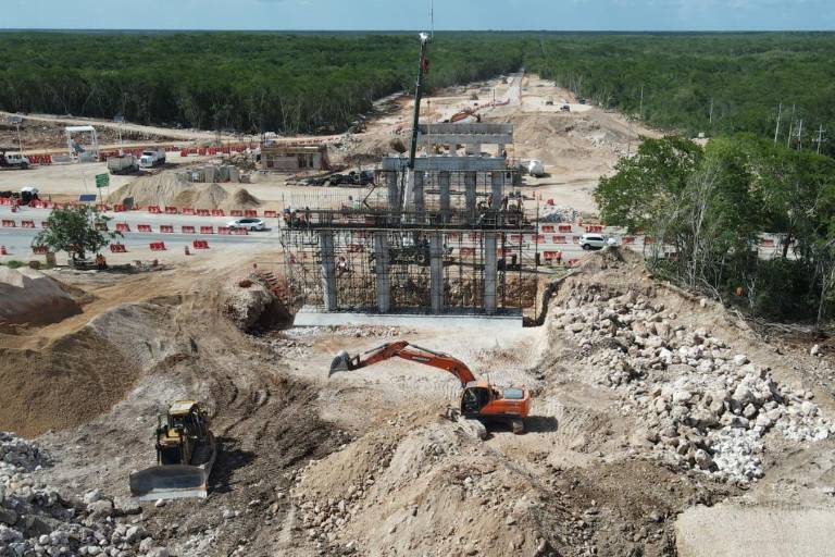 Tramo 5 del Tren Maya fue declarado obra de ‘seguridad nacional’, afirma Fonatur; reanudan trabajos