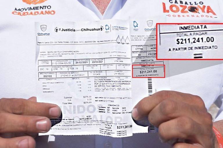 #ChihuahuaVerifica: Estos dichos del ‘Caballo’ Lozoya sobre las tarifas del agua son engañosos