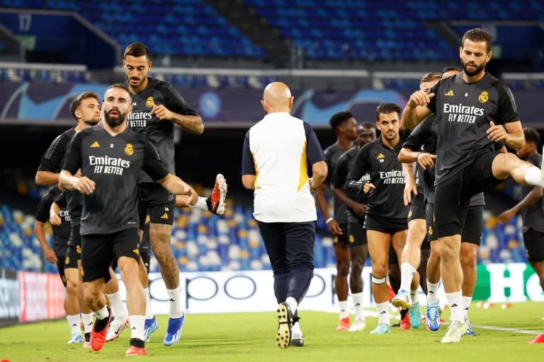 Un Nápoles revitalizado recibe a un Real Madrid en buen momento en la Liga de Campeones