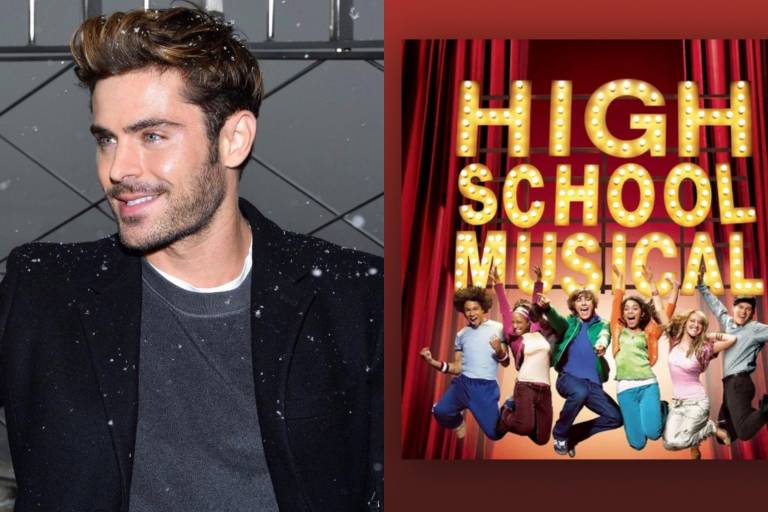 Zac Efron volvió a ‘East High’, escuela donde se grabó ‘High School Musical’