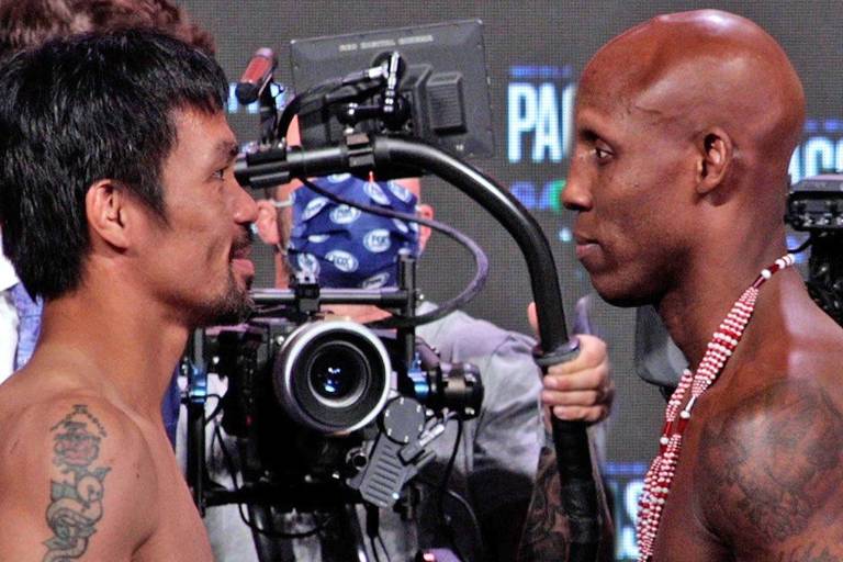 Pacquiao y Ugás dan el peso para su combate de este sábado por el cetro mundial Welter