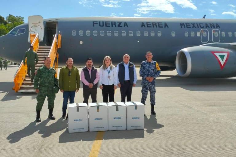 Sinaloa recibe 19 mil vacunas pediátricas contra el Covid-19