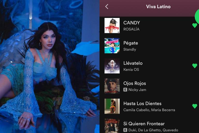 El tema ‘Llévatelo’ de Kenia Os es agregado a la playlist Viva Latino