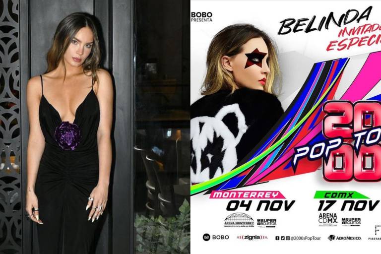 Belinda será la artista invitada en los 2000’s Pop Tour