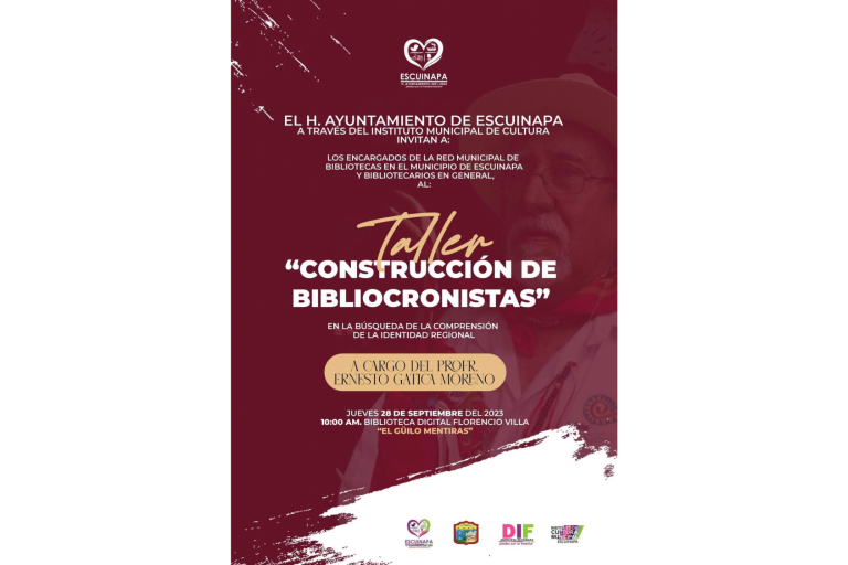 Invitan a taller para difundir la historia de Escuinapa