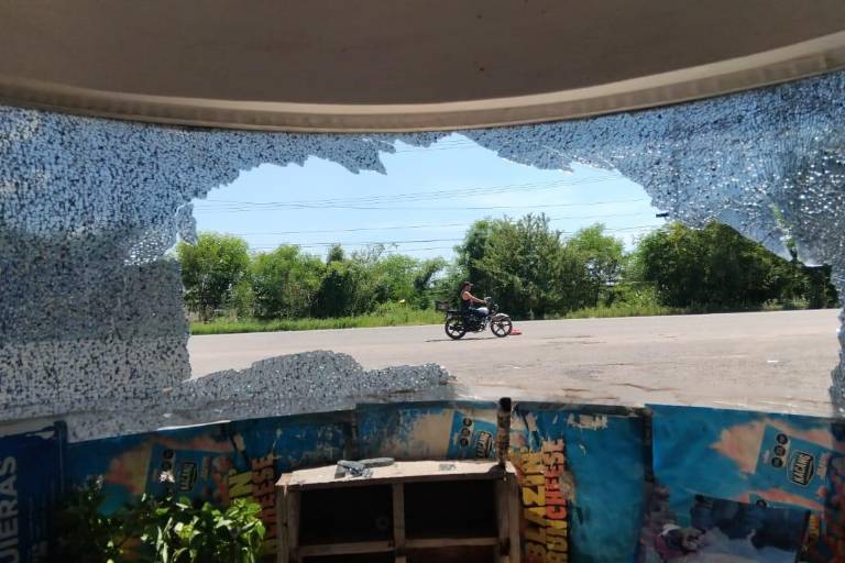 De la batalla en la entrada de Costa Rica hay evidencia en cristales y muros baleados