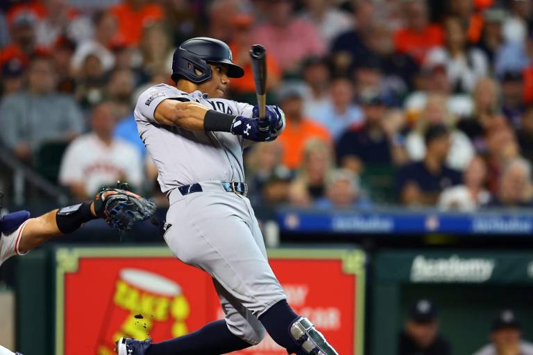 Soto empujó una e hizo un tiro decisivo en su debut con los Yanquis