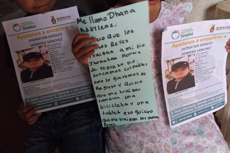 Sueña Dhana con el regreso de su tío y una bicicleta para este Día de Reyes