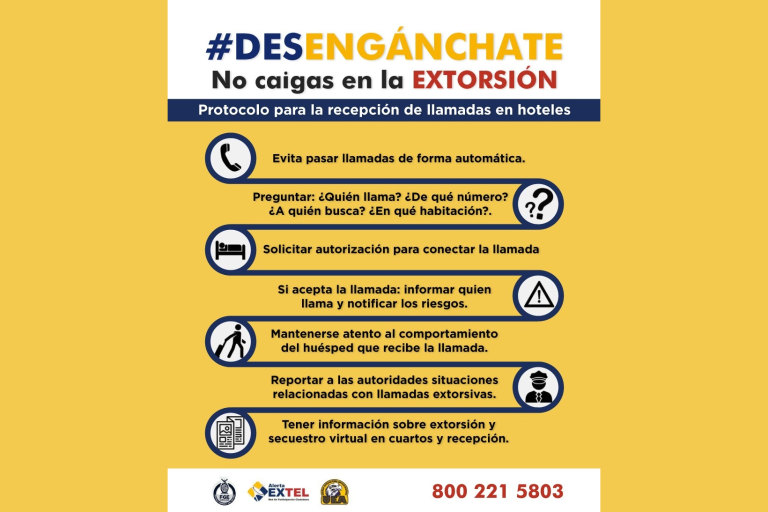 Activa la Unidad Especializada Antisecuestros protocolo de vacaciones seguras en hoteles