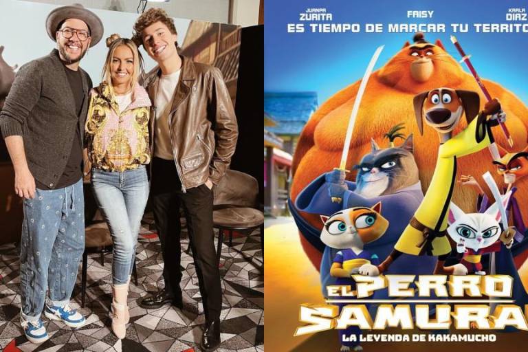 Karla Díaz, Juanpa Zurita y Faisy prestan sus voces para ‘El perro samurái’